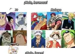 De las chicas, un halago siempre