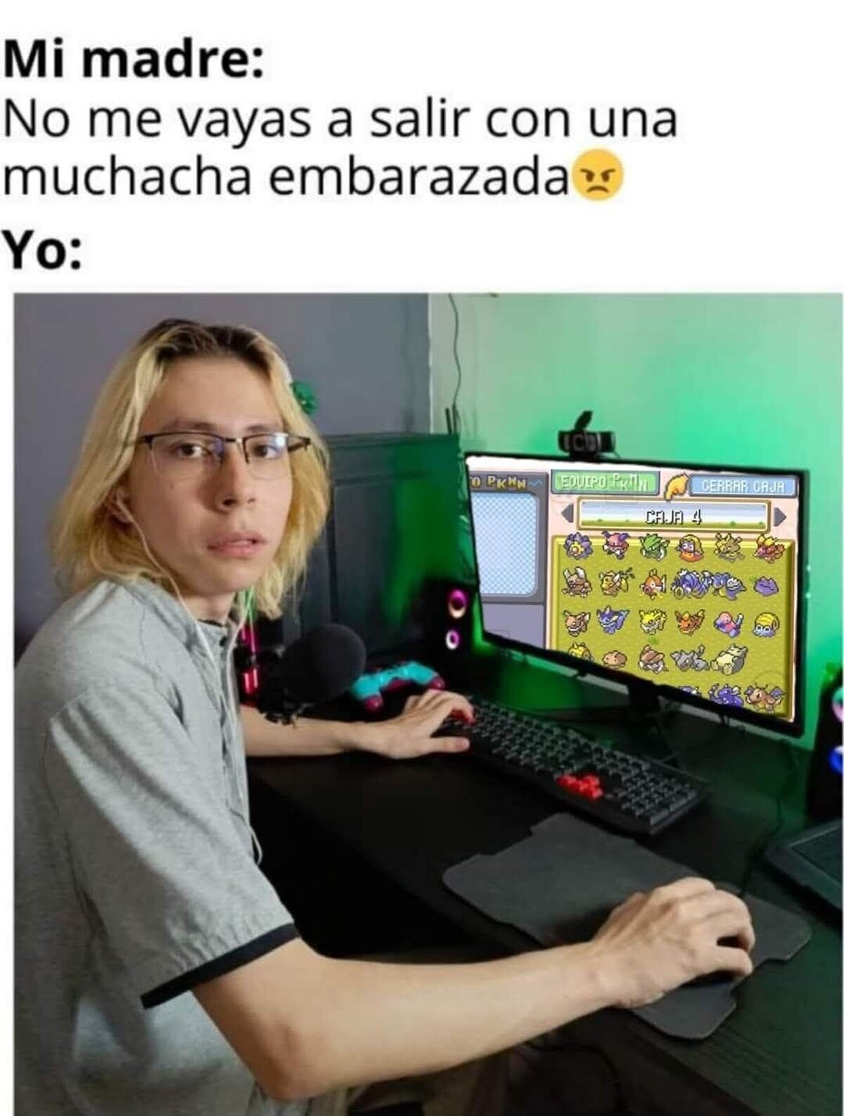 Ni aunque quiera, madre
