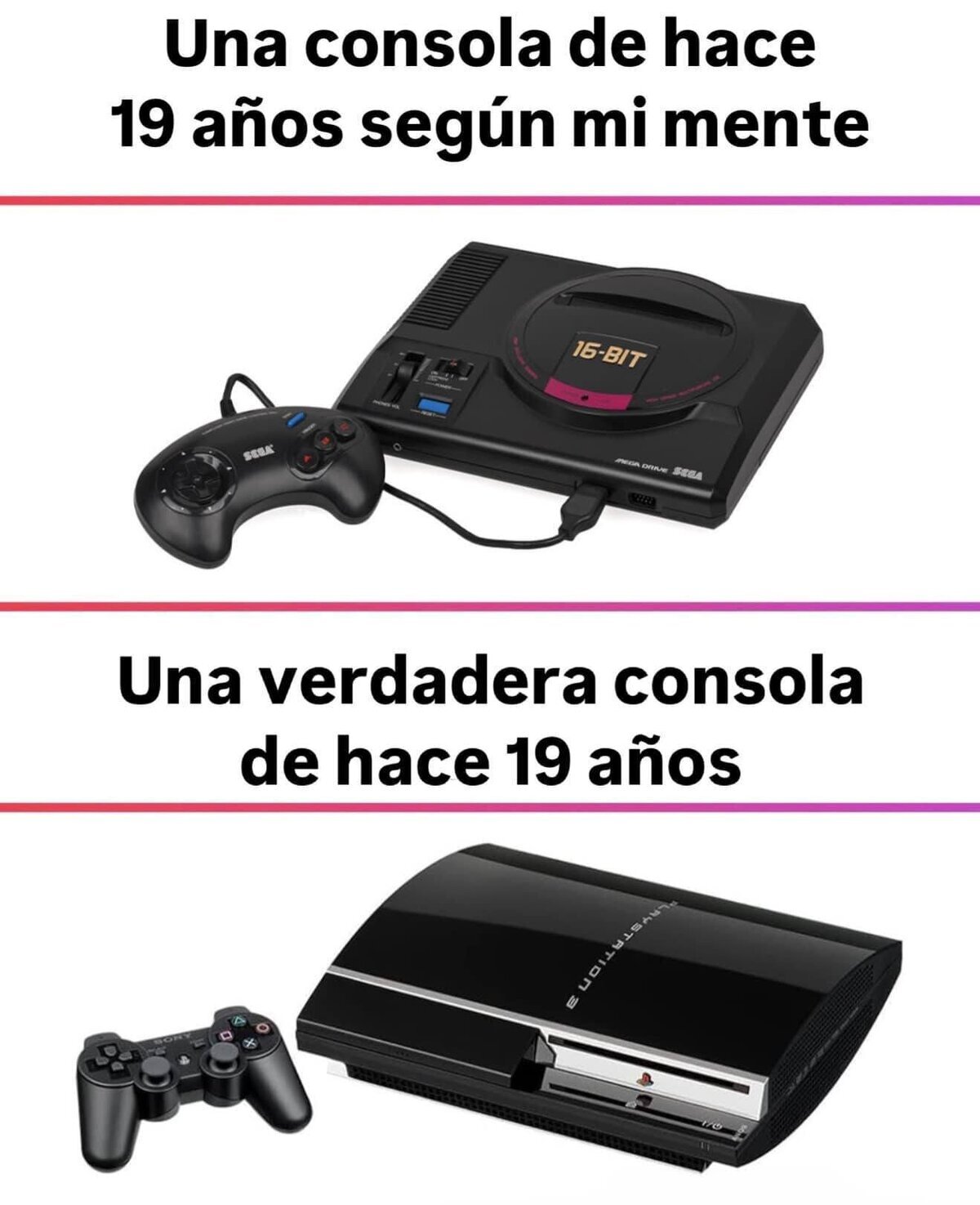 Una consola de hace 19 años