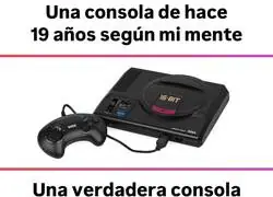 Una consola de hace 19 a&ntilde;os
