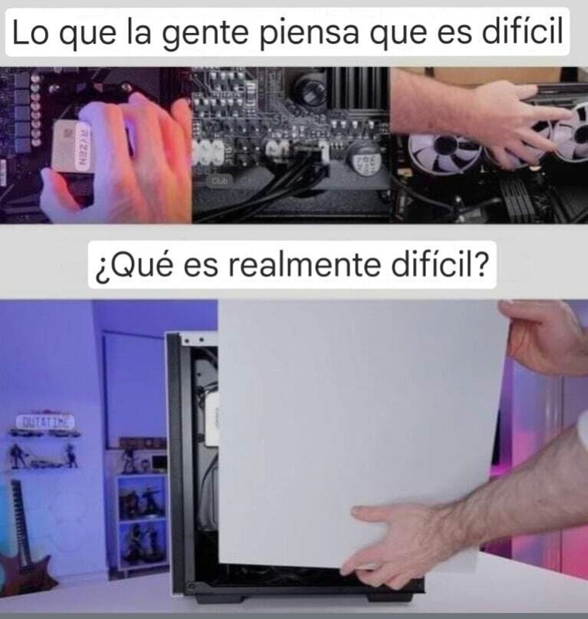 Creía que era al único que le pasaba