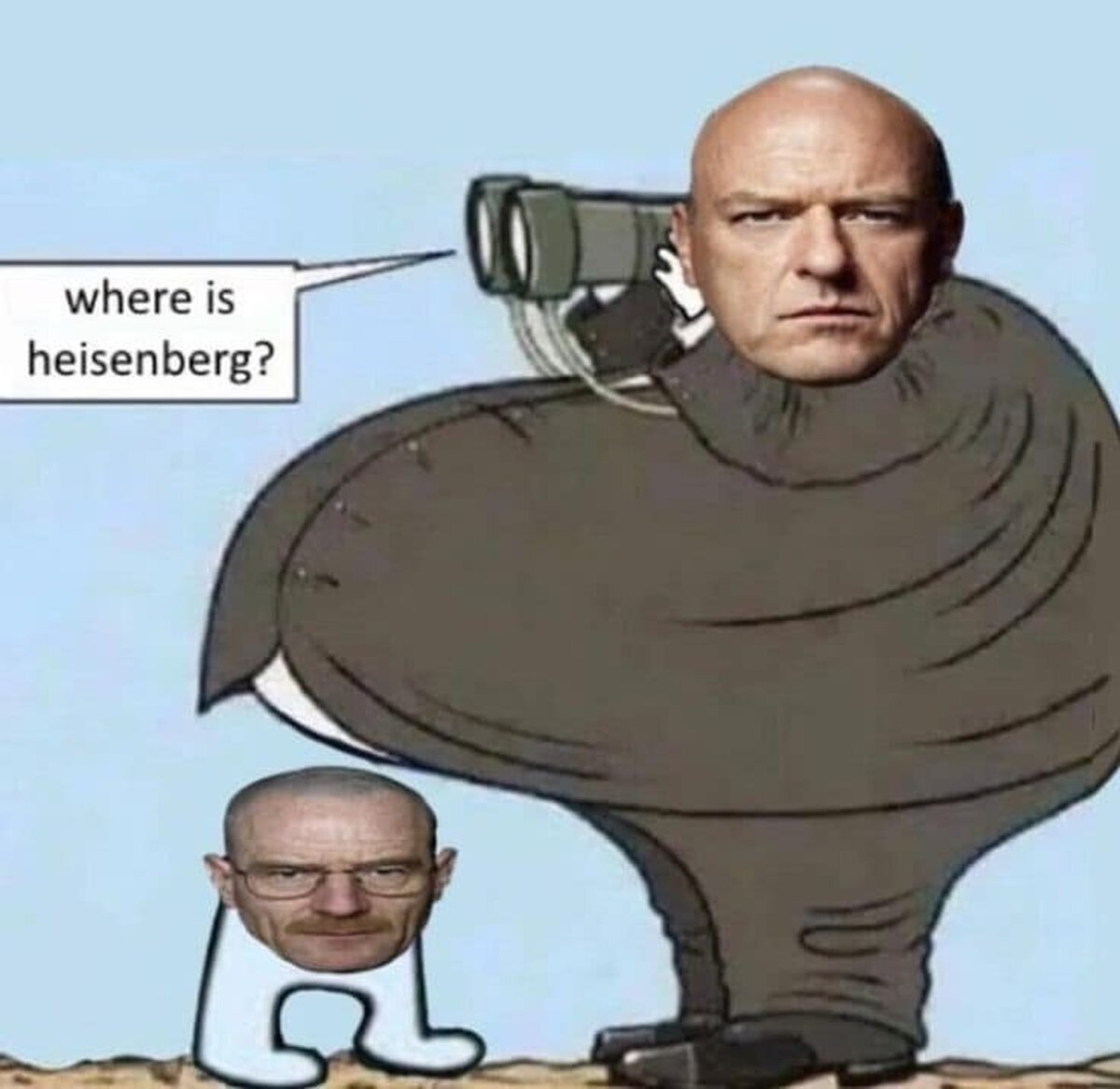 Que poco avispado estuvo Hank