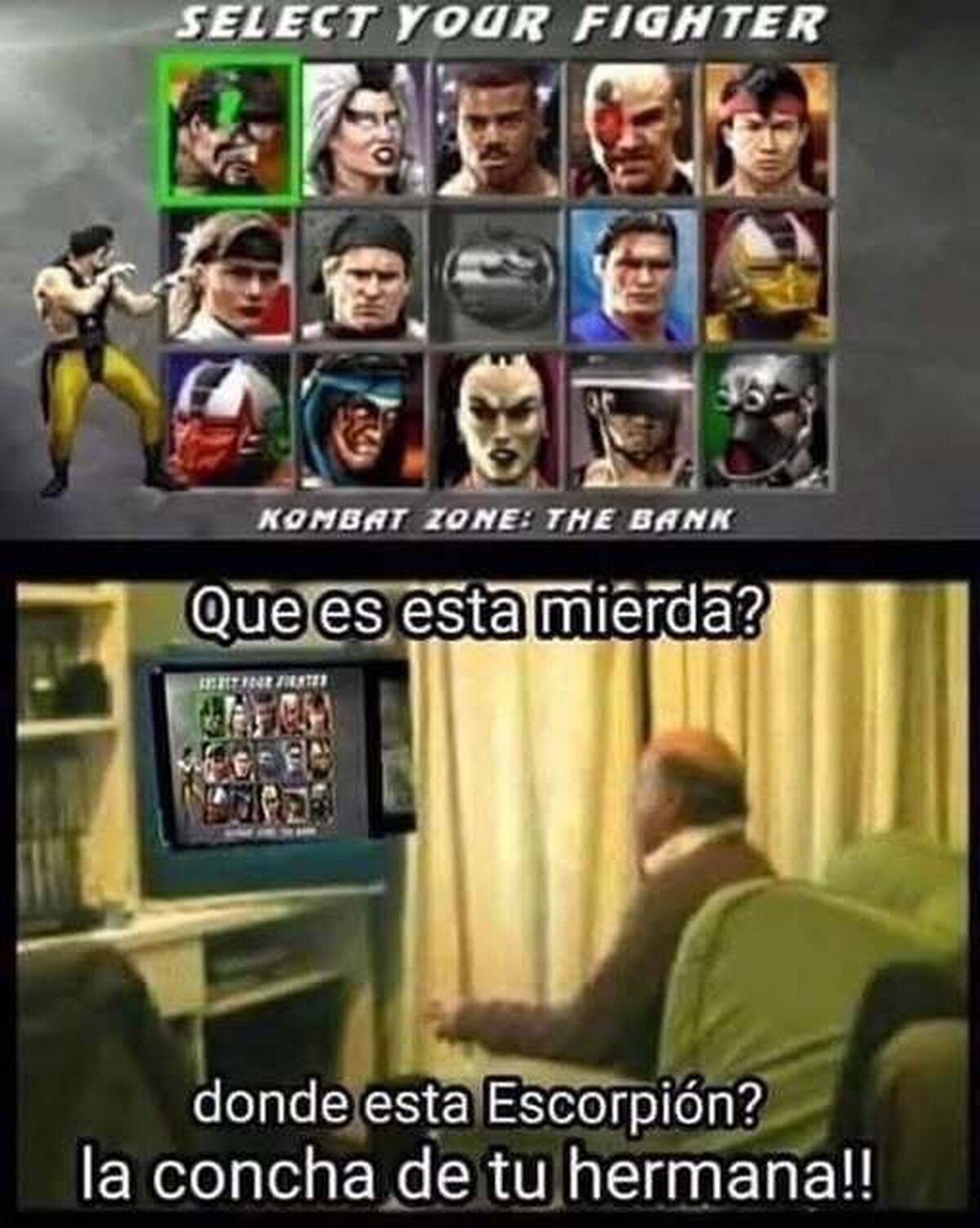¿Por qué Scorpion no aparecía en el MK3?