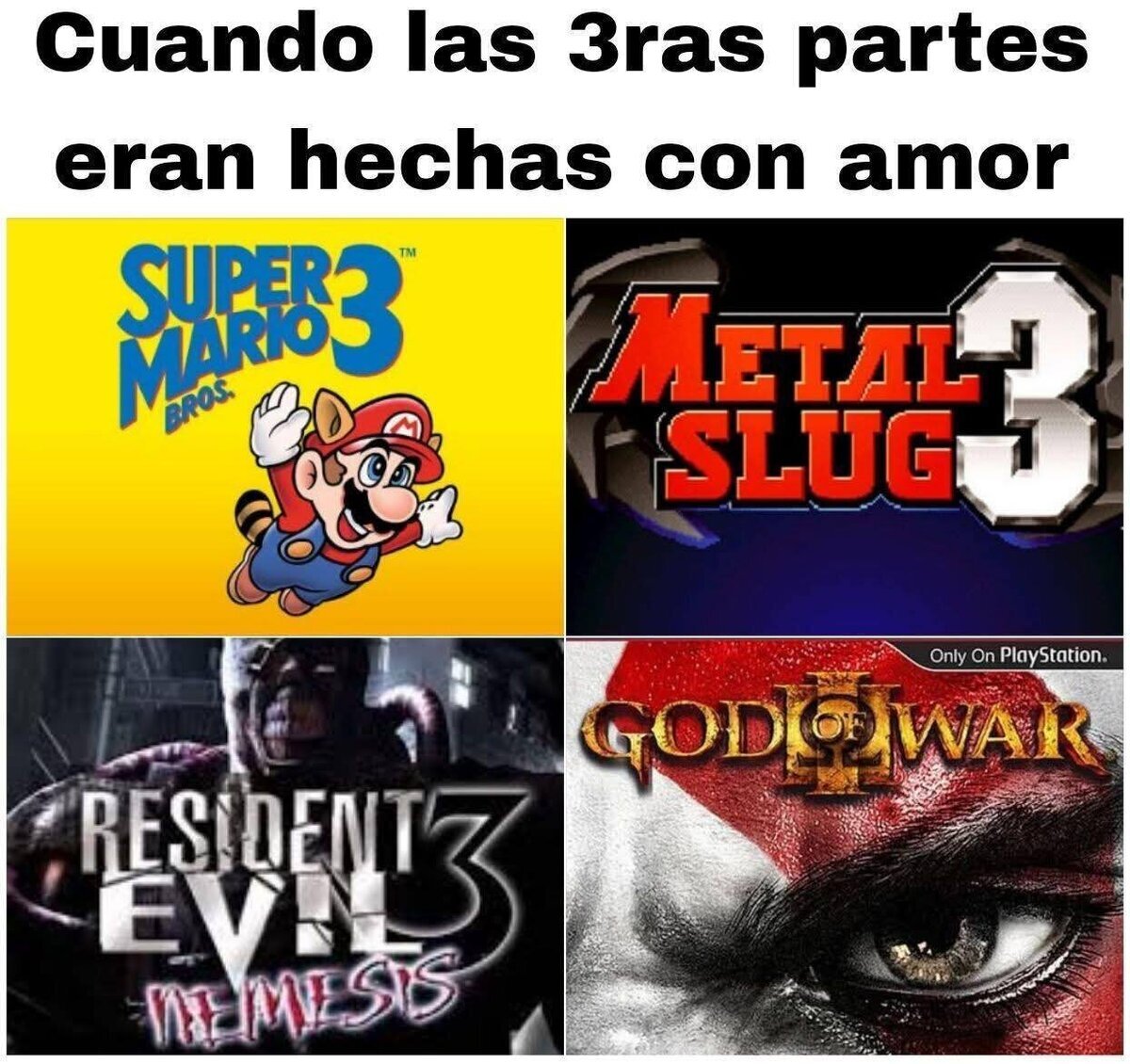 Terceras partes hechas con amor