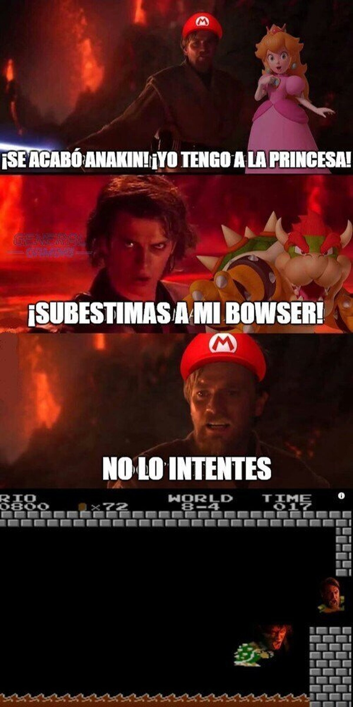 Así se sentía desde sus perspectivas