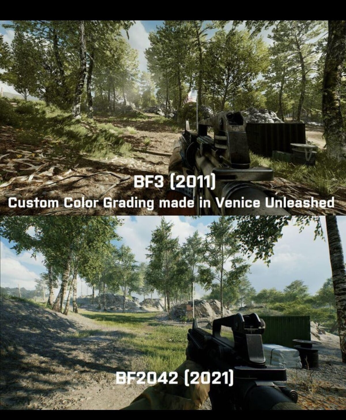 Battlefield no ha avanzado mucho en la última década