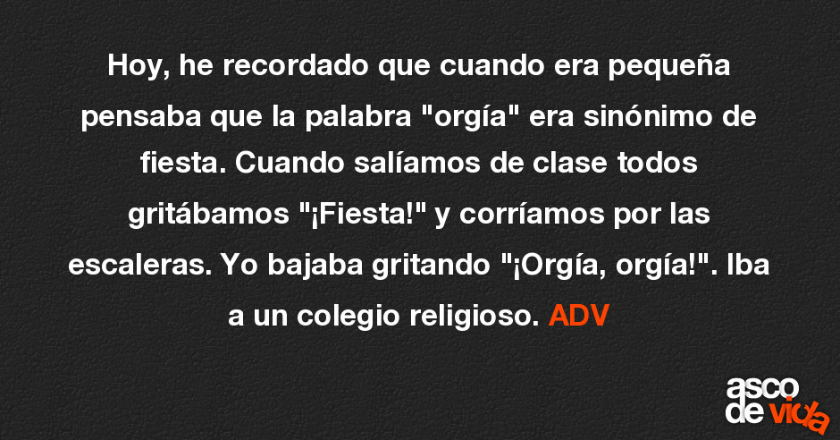 Sinonimo orgia