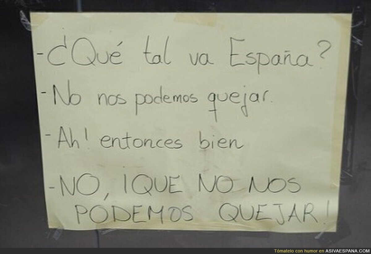 POLÍTICA ESPAÑOLA - En un sencillo diálogo