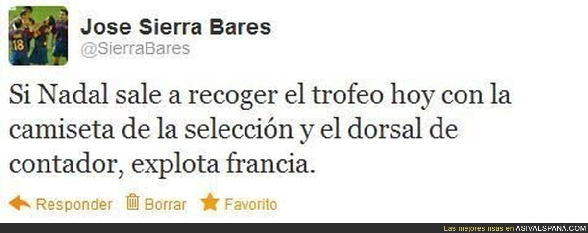 Nadal ataca de nuevo por @SierraBares