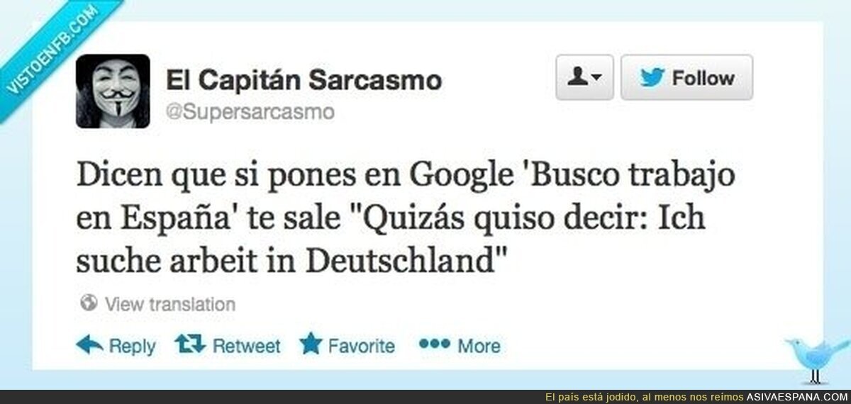 Y no hay quién contradiga a Google por @Supersarcasmo