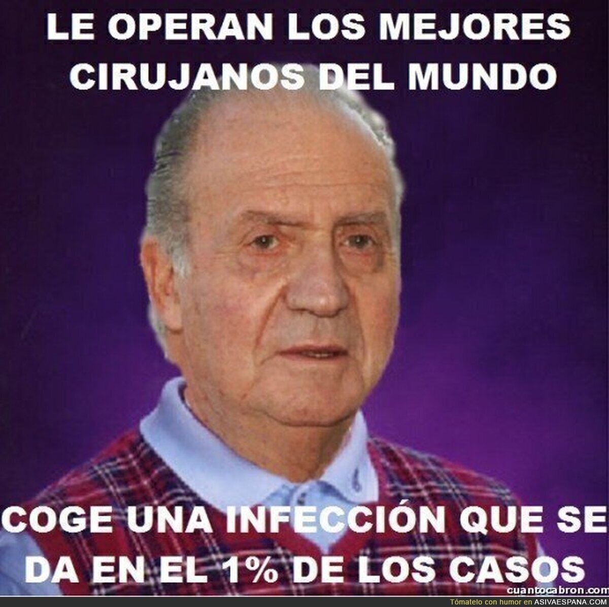 Bad luck Juan Carlos I