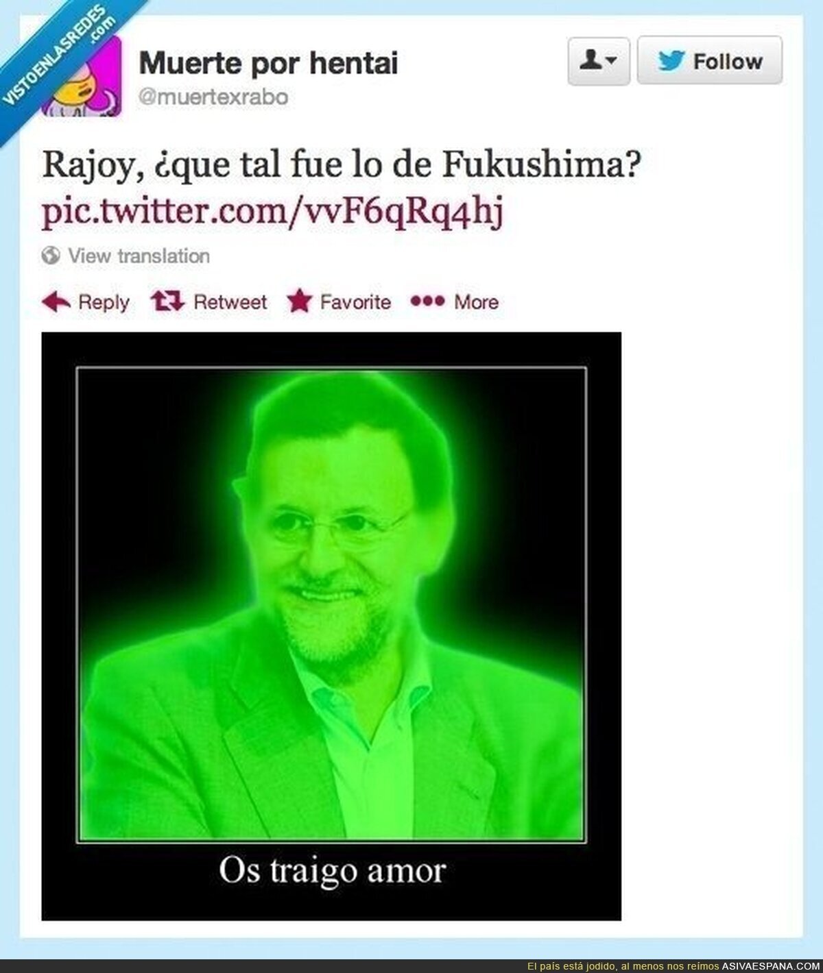 Pues no se si creerte, Rajoy... por @muertexrabo