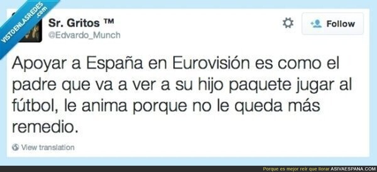 Eurovisión por obligación por @Edvardo_Munch