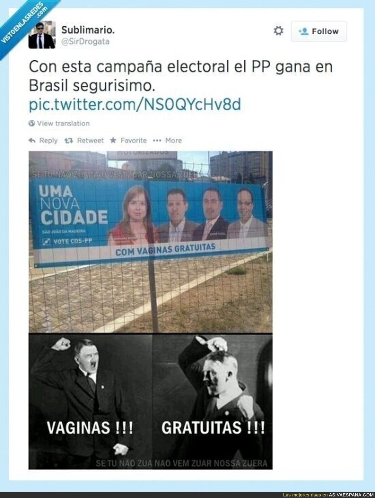 Claramente el PP ganará las próximas elecciones en Brasil por @SirDrogata