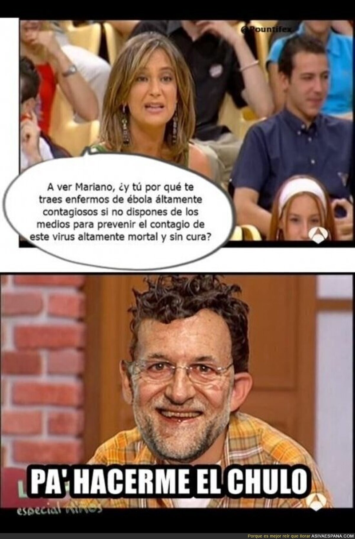 Los motivos de Rajoy para traer el ébola a España