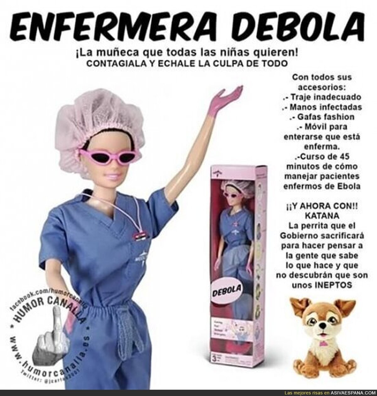 El juguete que más lo va a petar estas navidades, la enfermera Debola
