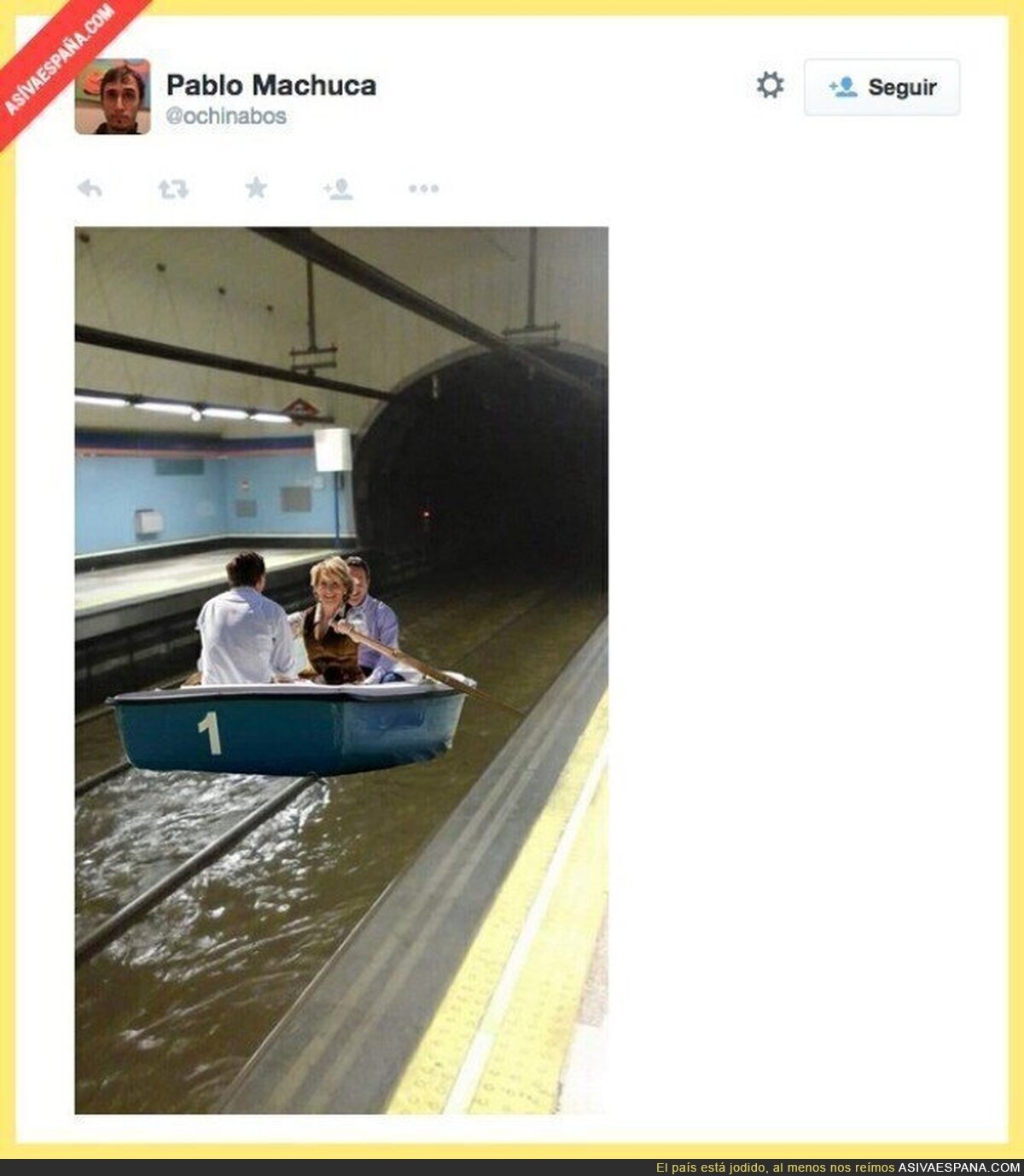 Así está el Metro de Madrid por las lluvias