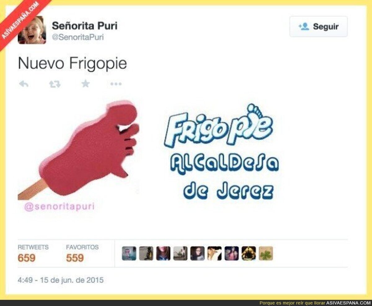 Frigopie, versión alcaldesa de Jerez