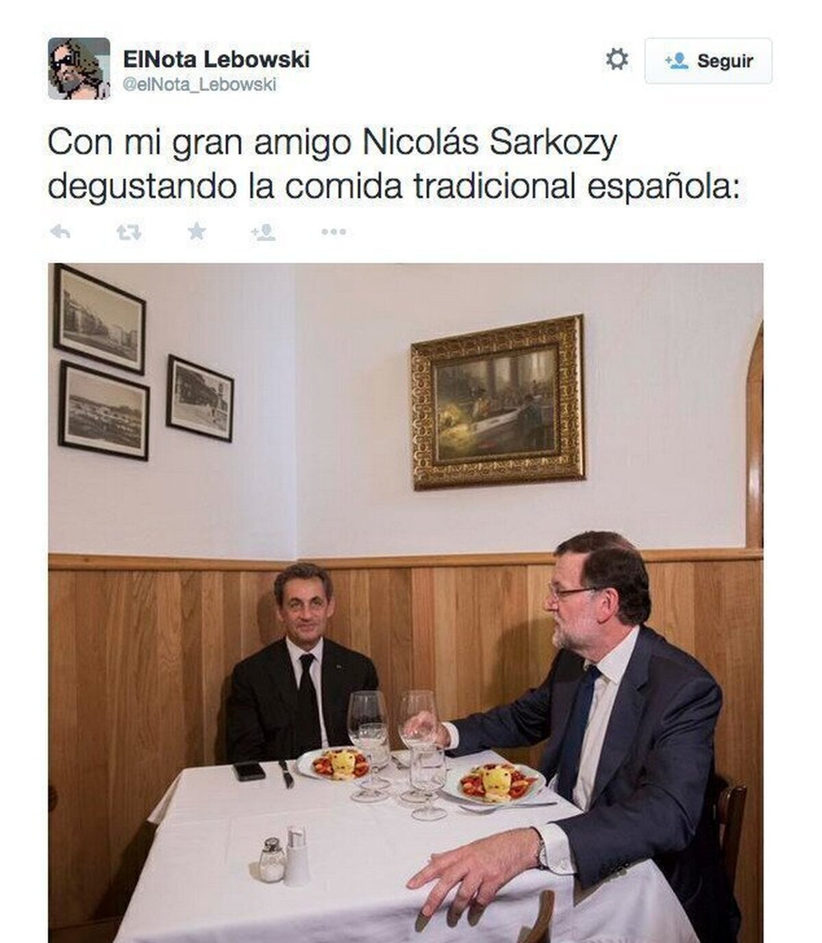 Los memes del encuentro entre Rajoy y Sarkozy