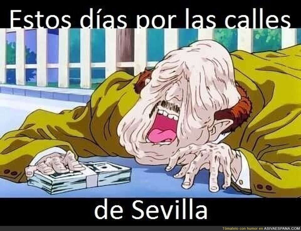 Las calurosas calles de Sevilla