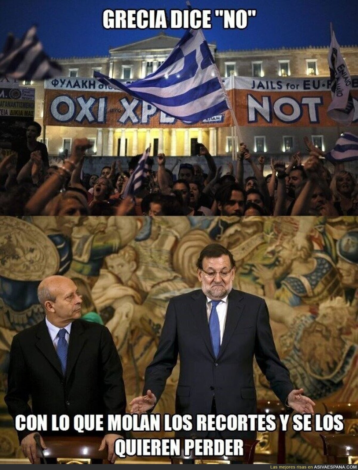 Rajoy no entiende el "no" de Grecia