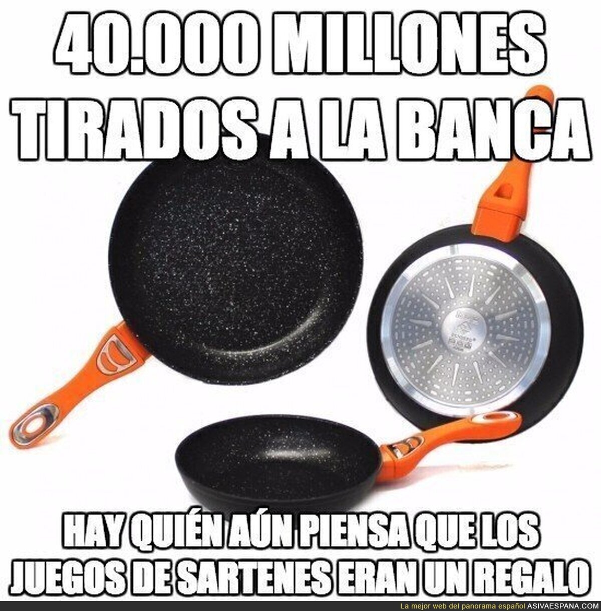 40.000 MILLONES TIRADOS A LA BANCA