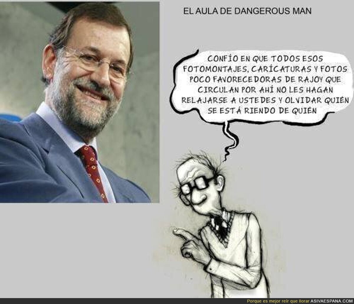 Breve explicación sobre las imágenes divertidas de Rajoy