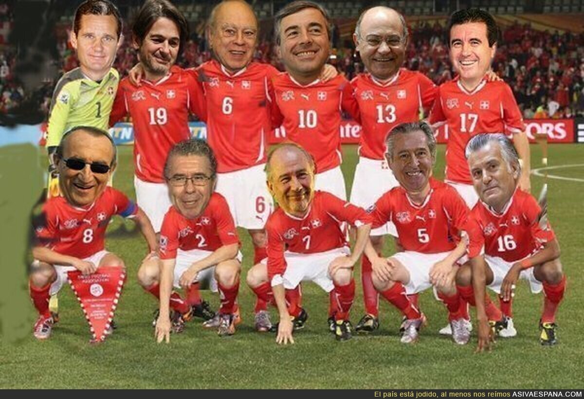 La nueva selección de Suiza que luchará por la Eurocopa 2016