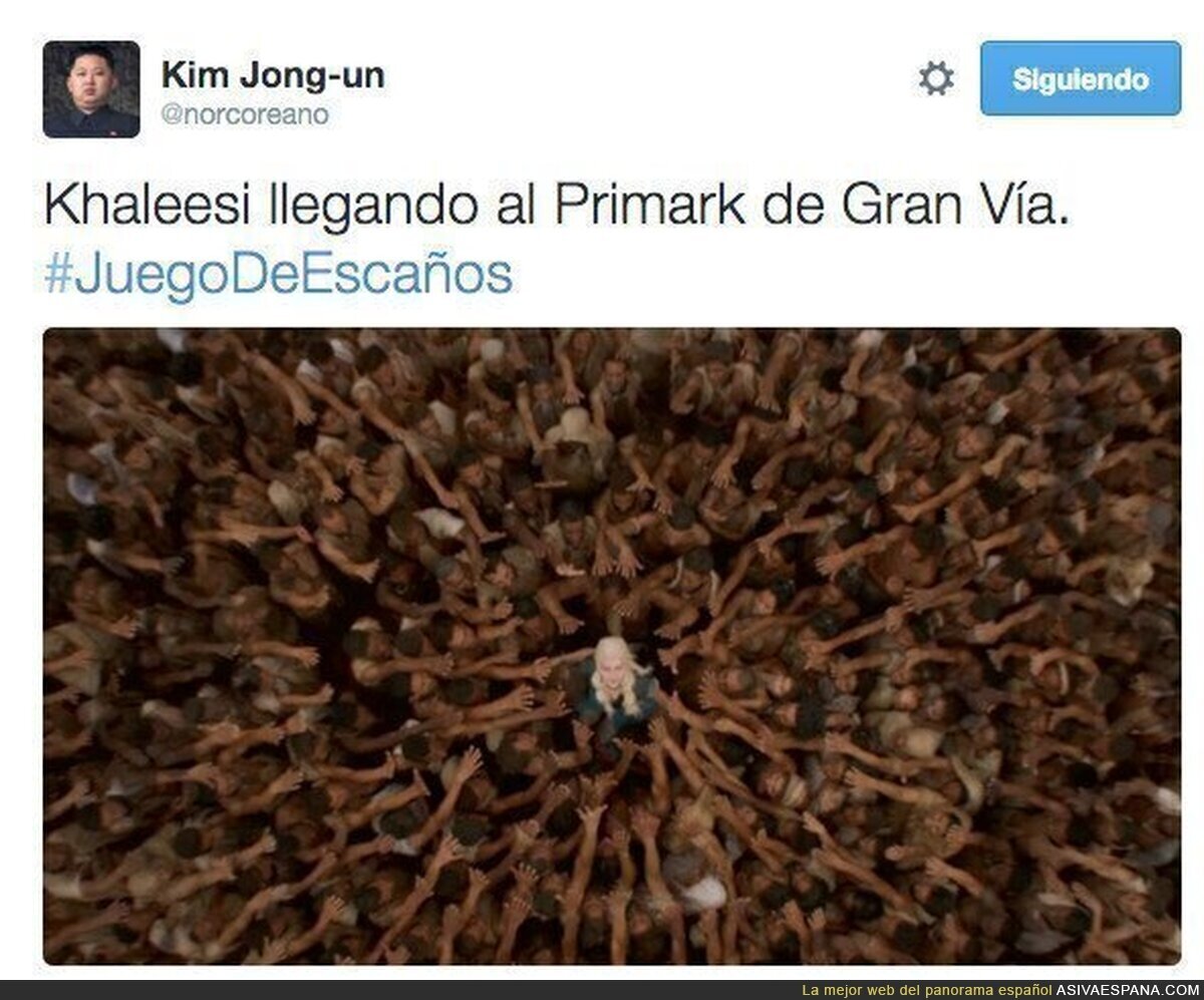 Los mejores tuits de #JuegoDeEscaños. Que empiece la guerra