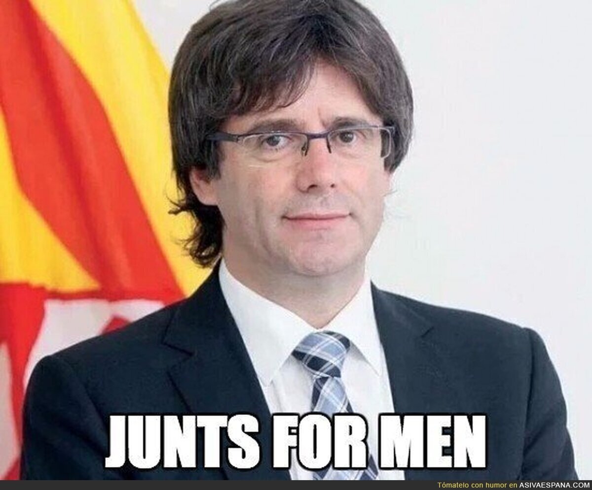 El pelazo del President de Catalunya