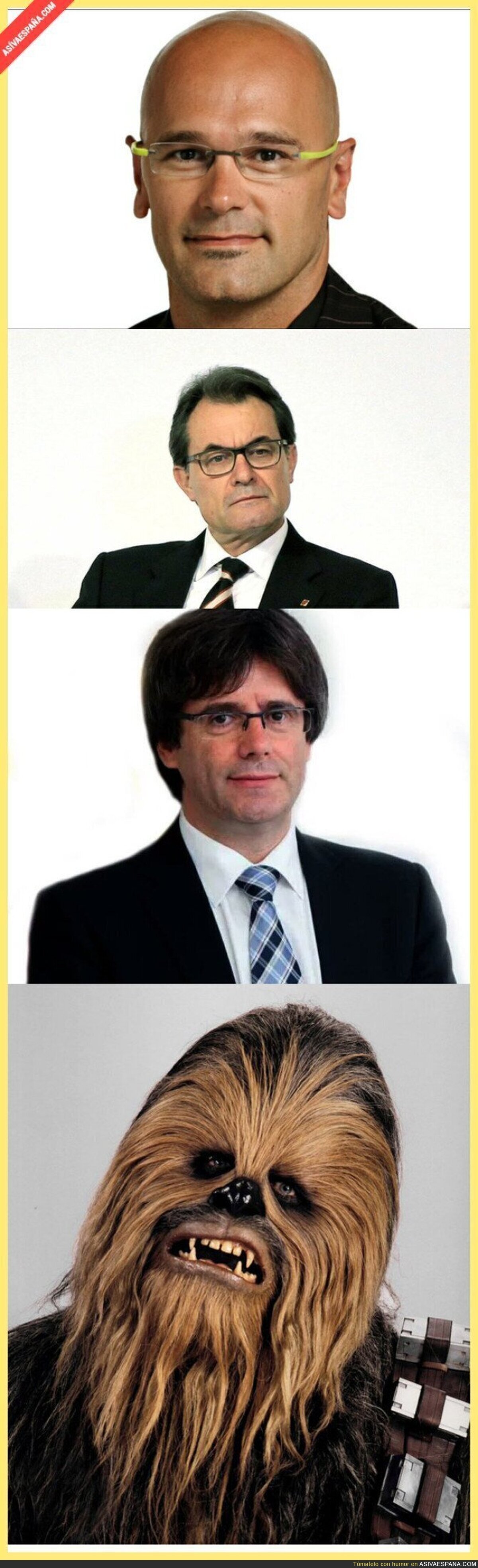 La evolución de los presidentes de Cataluña