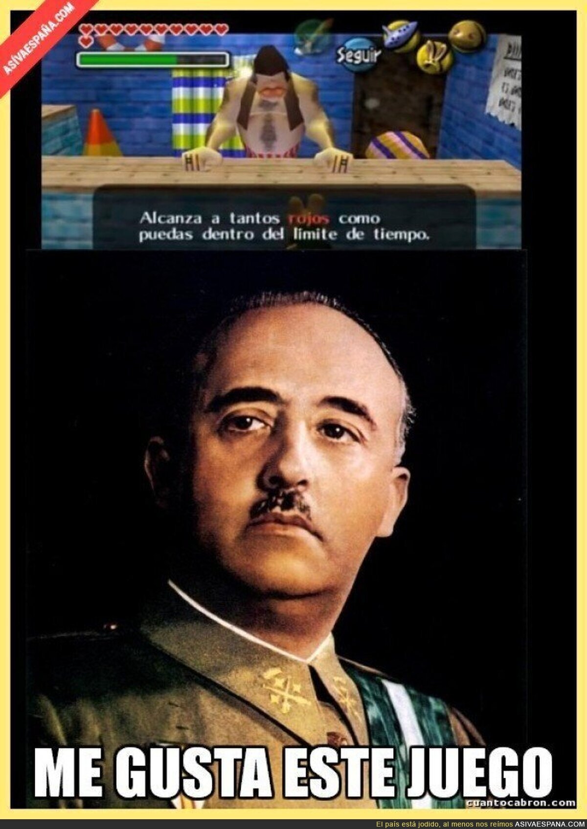El videojuego favorito de Franco