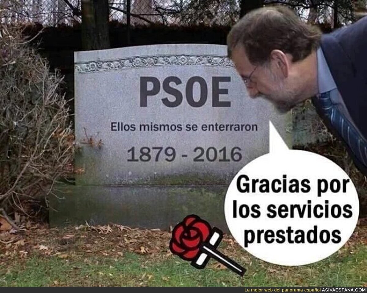 El funeral del PSOE