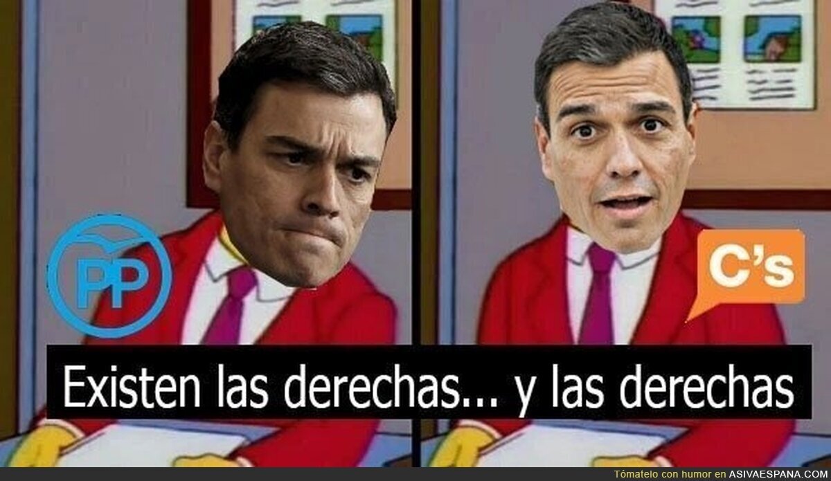 Pedro Sánchez no sabe lo que hace...