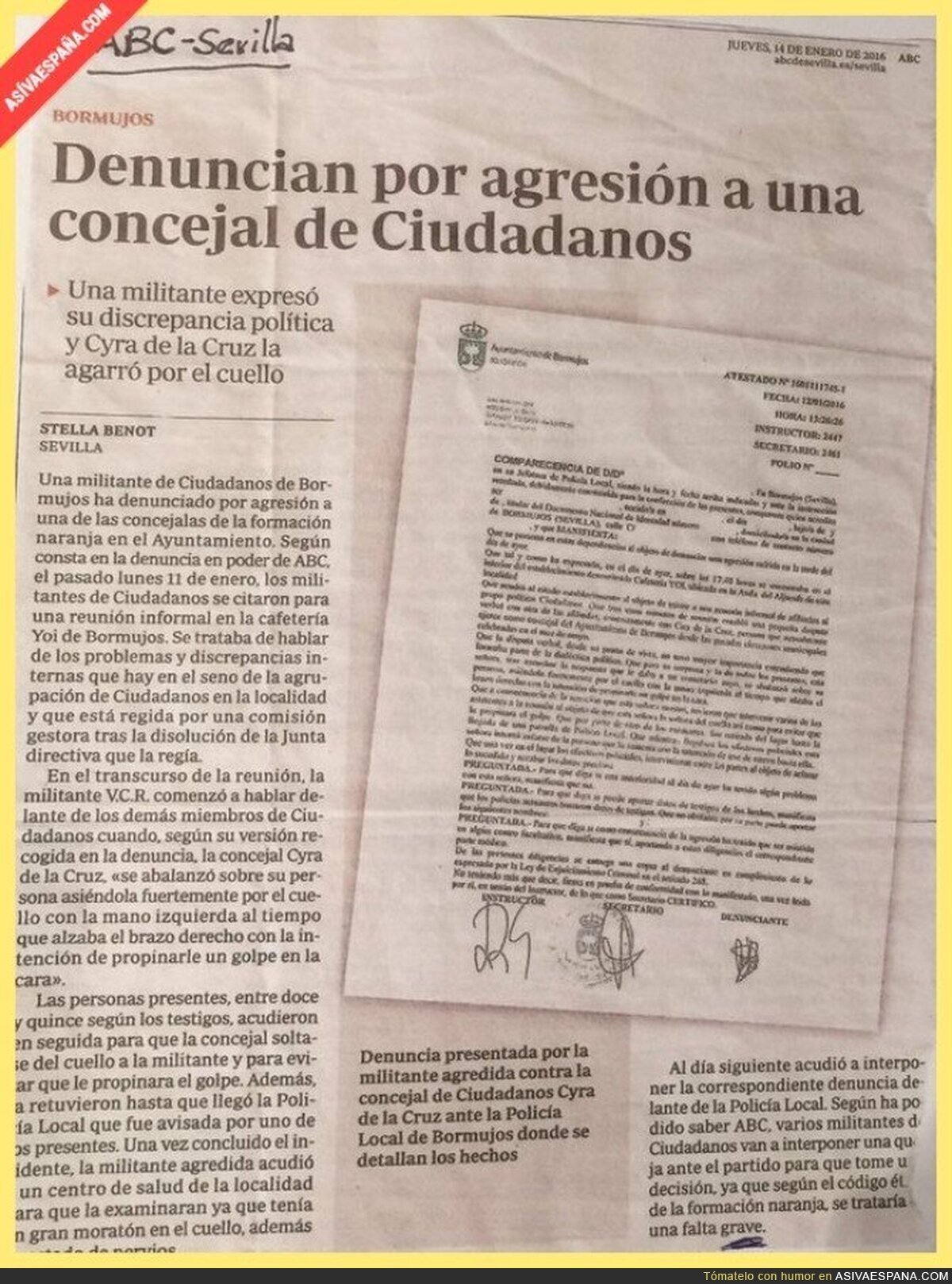 Si pasa en Podemos, es portada por goleada