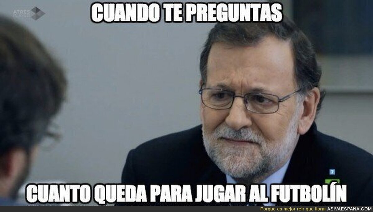 Rajoy echa de menos a Bertín en las entrevistas