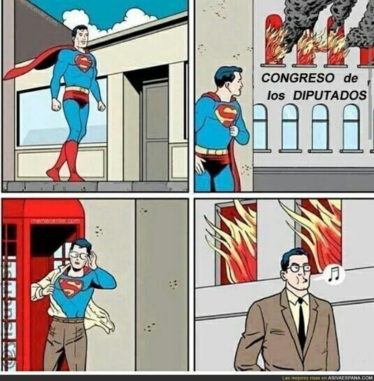 Superman tiene todo controlado