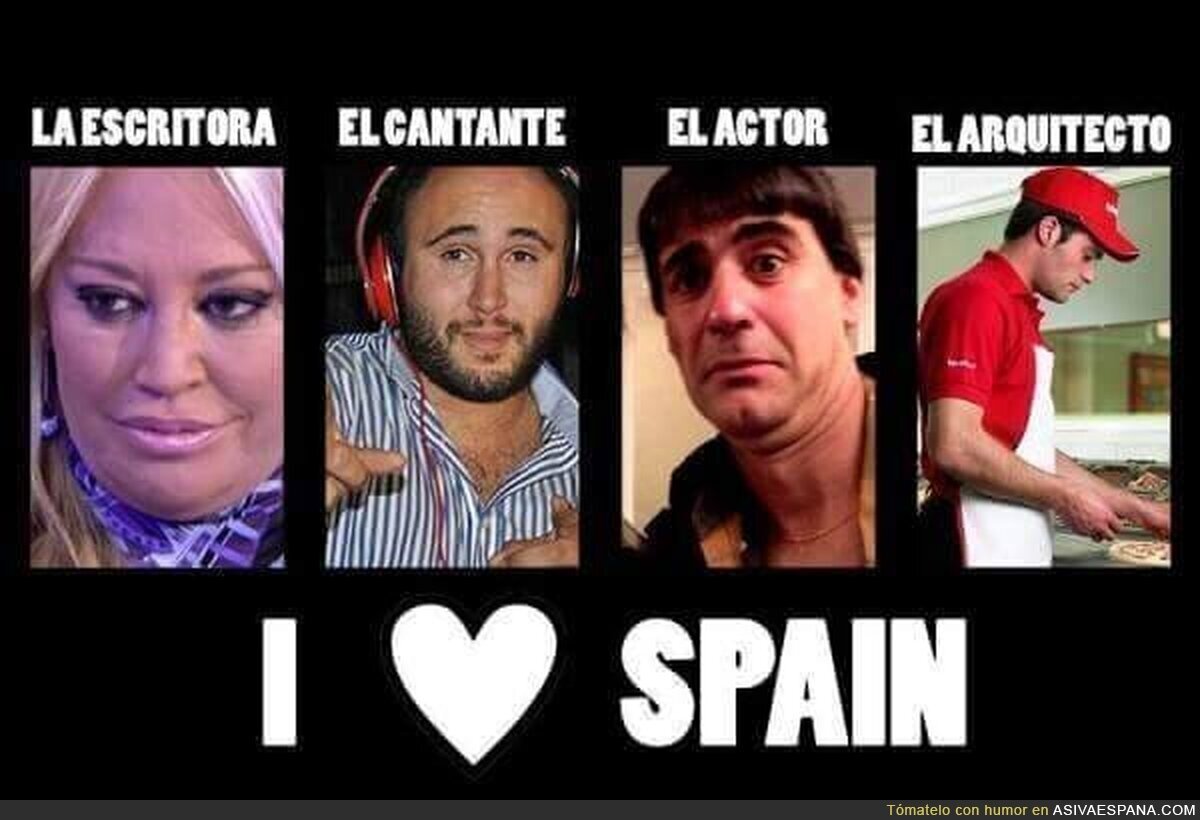 Así va España, literalmente