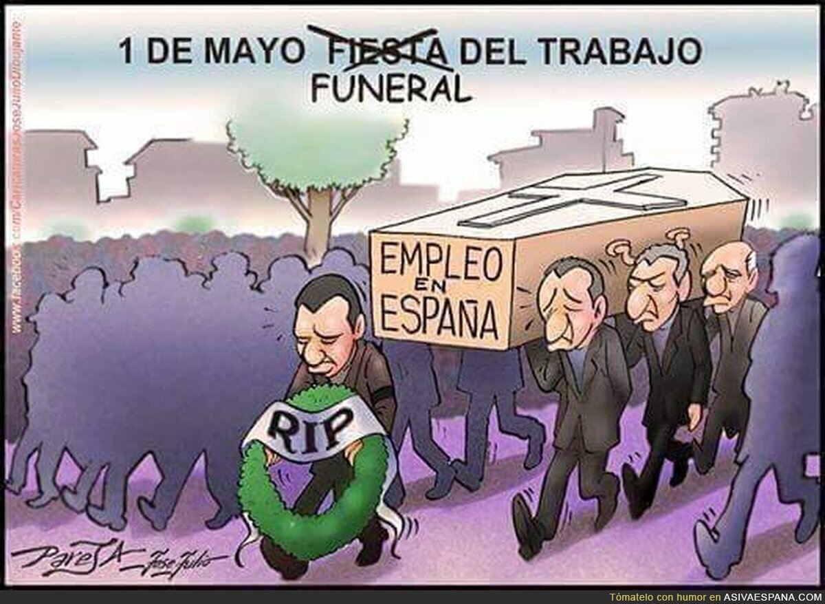 Así es el 1 de mayo en España
