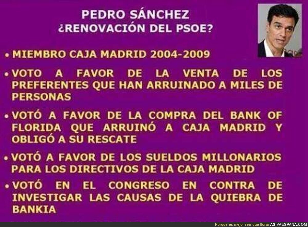 La renovación de Pedro Sánchez