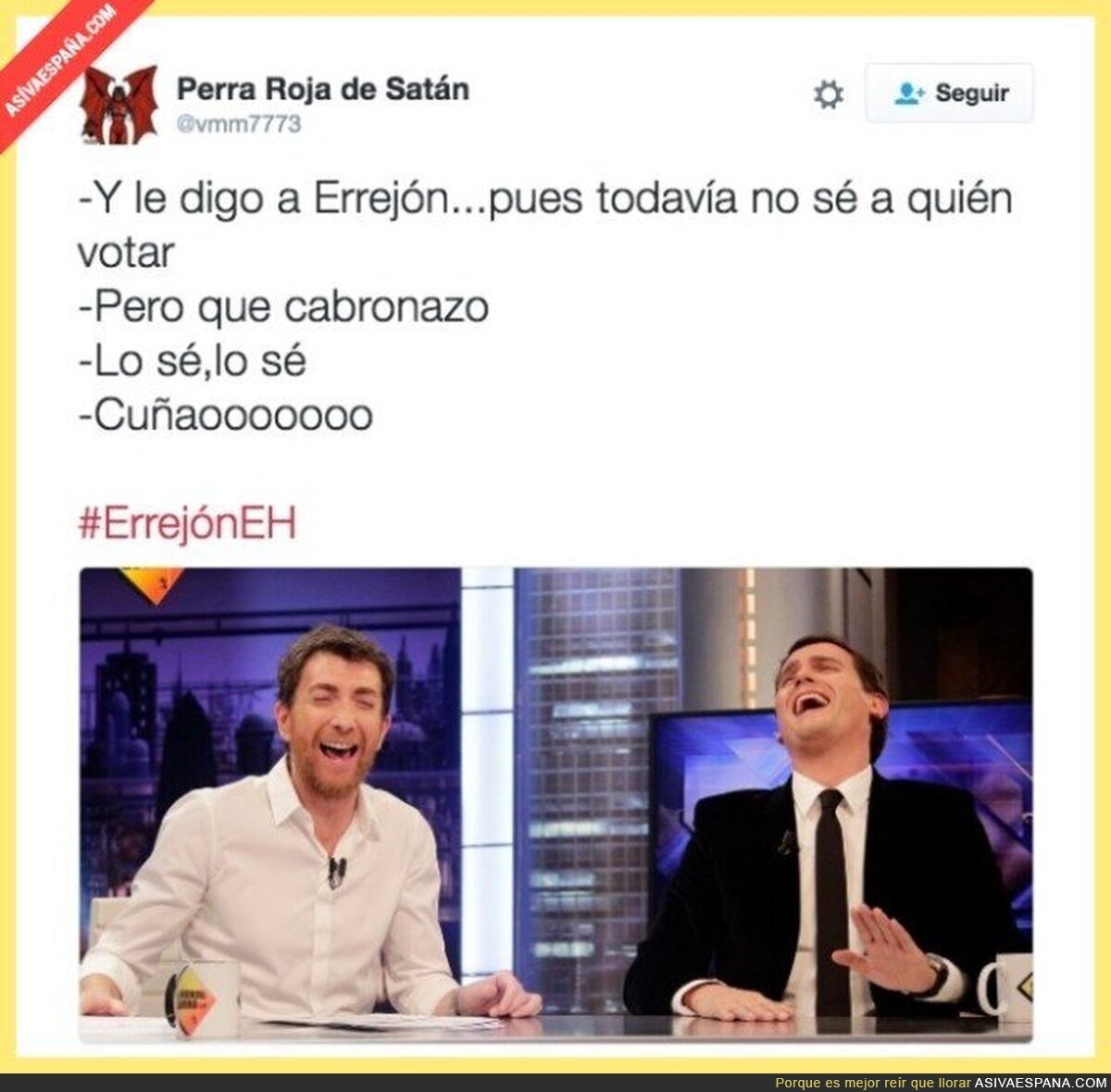 Todos sabemos de qué pie cojea