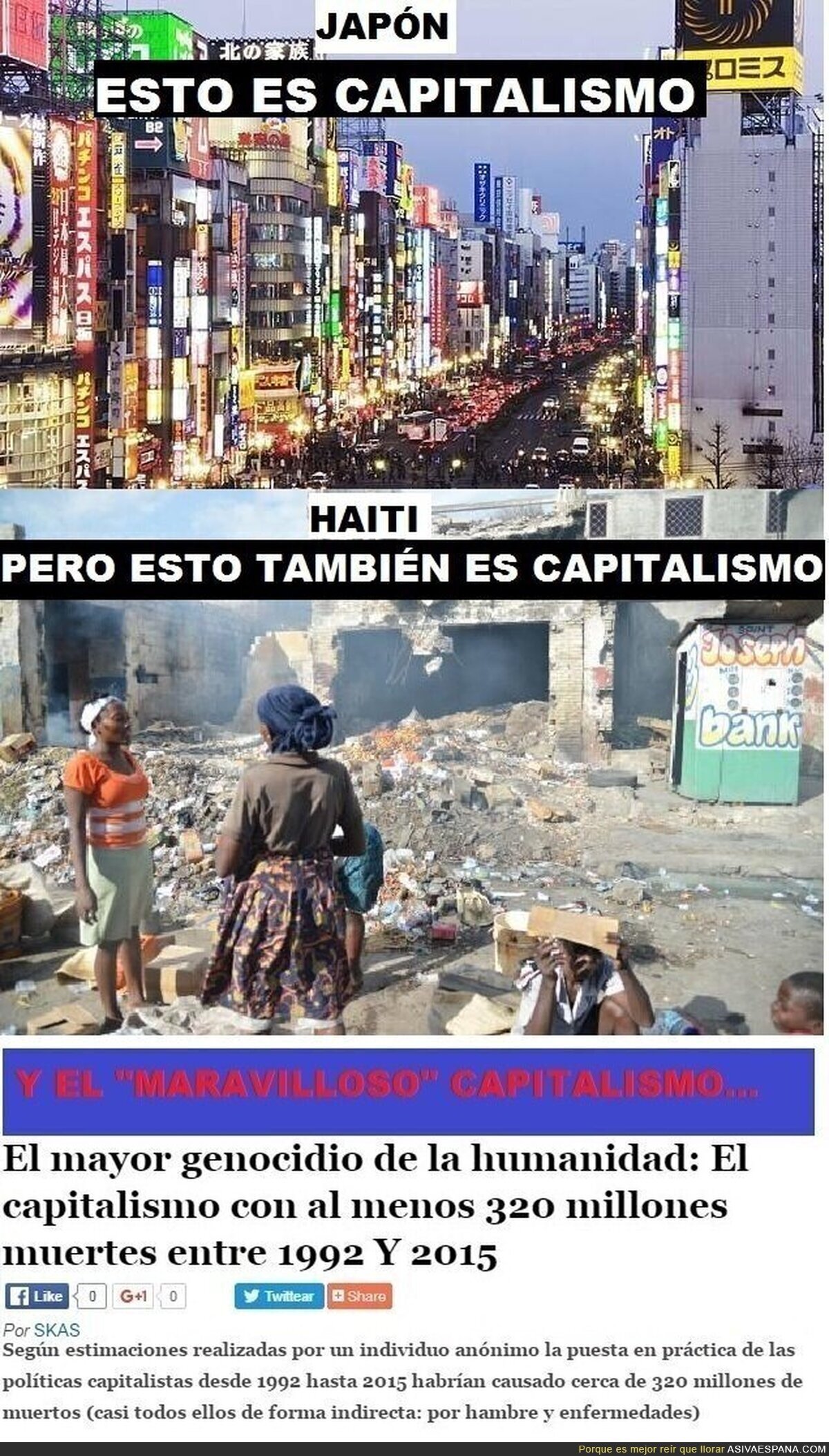 La realidad del capitalismo