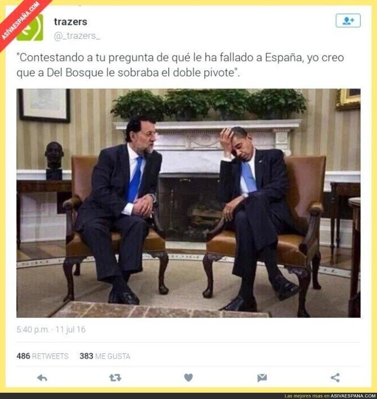 La conversación de Rajoy con Obama