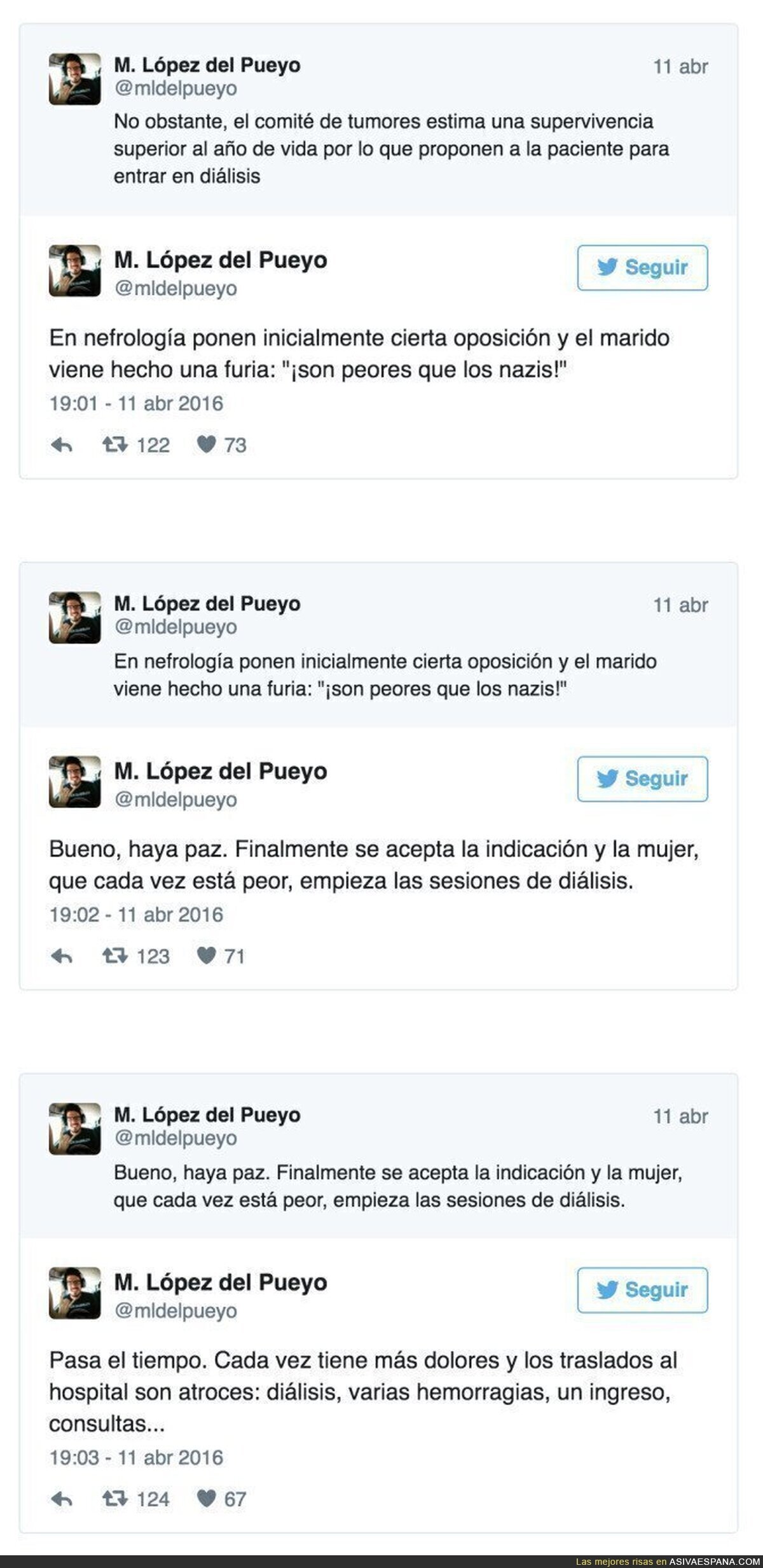 Así está la sanidad en España: la triste historia de una paciente con cáncer