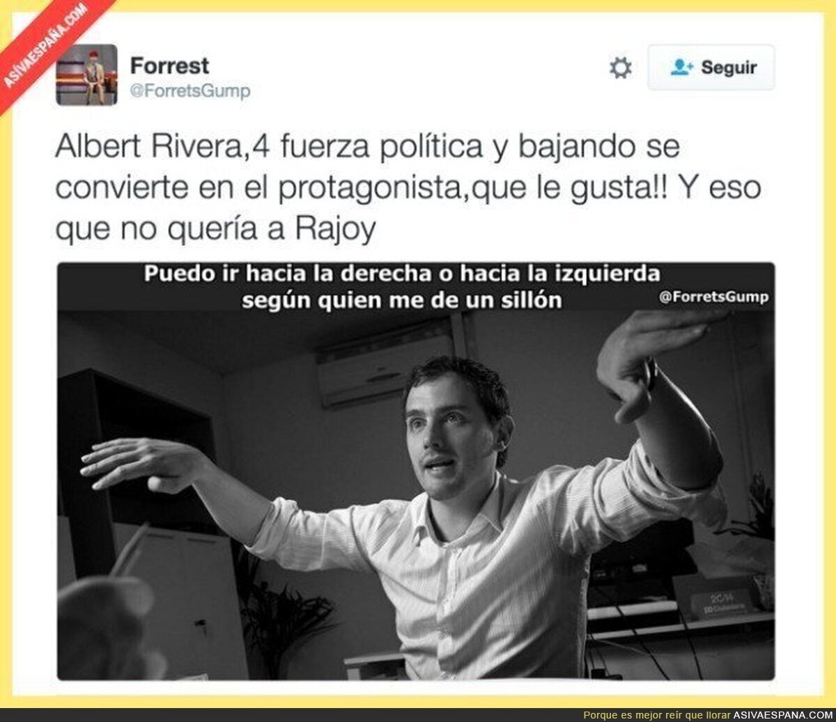 La habilidad de Alberto Carlos Rivera
