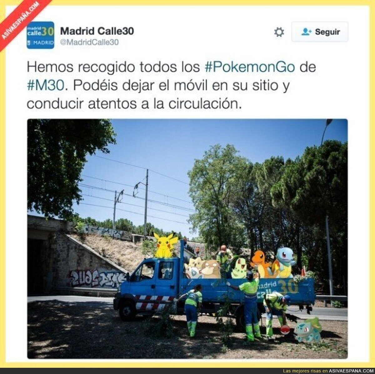 Madrid hace recogida de Pokémon
