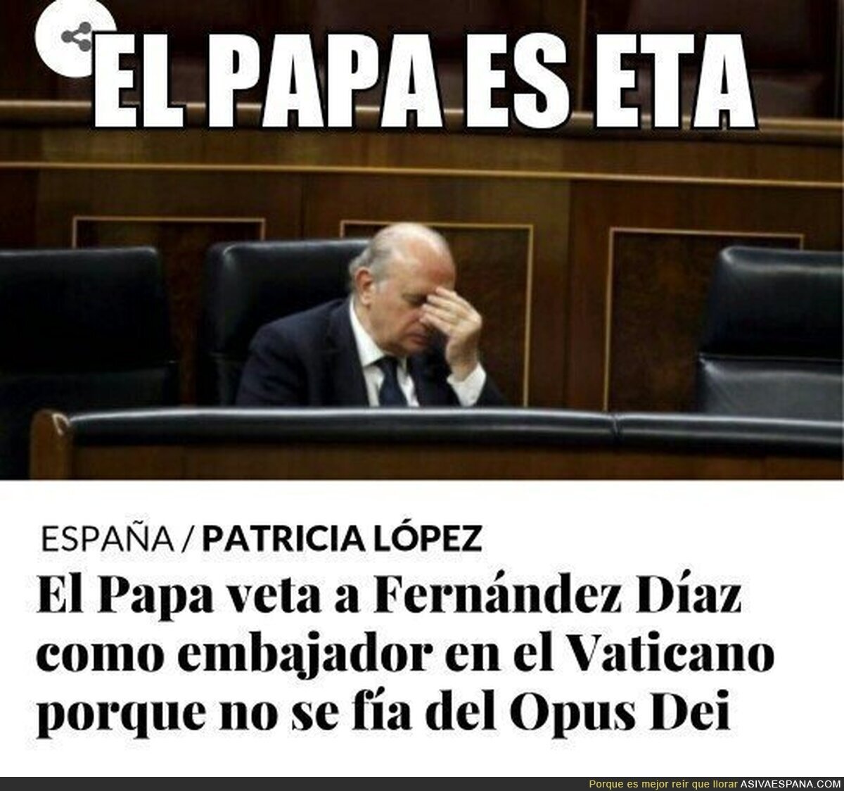 El Papa Francisco contra Fernández Díaz