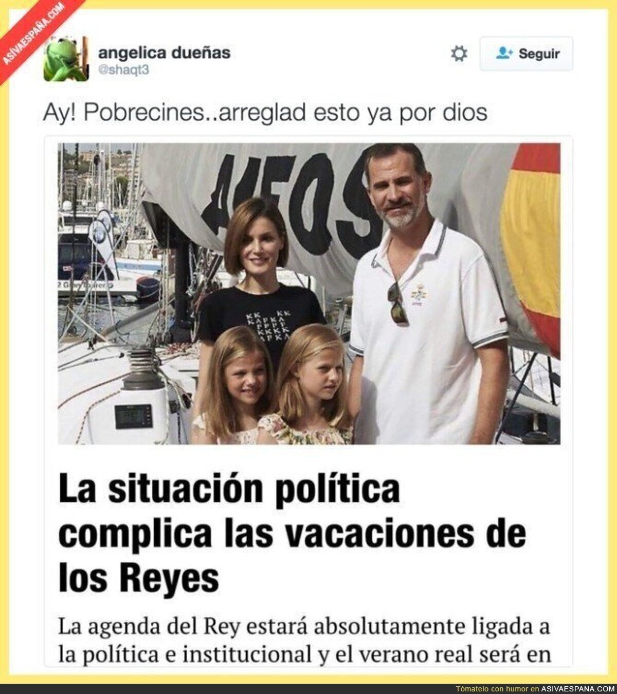 El drama de los Reyes de España