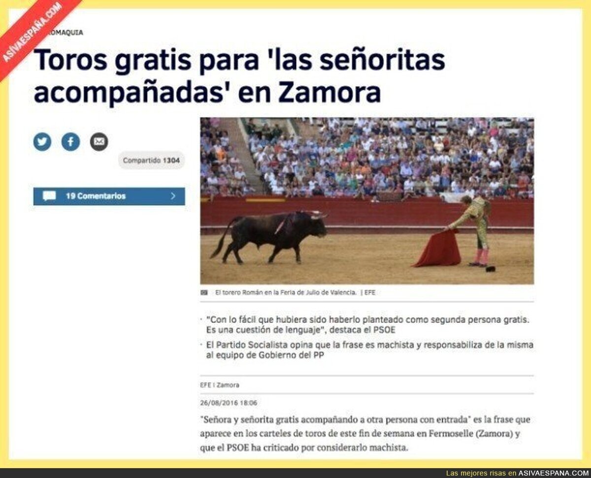 La lamentable forma de anunciar toros en Zamora