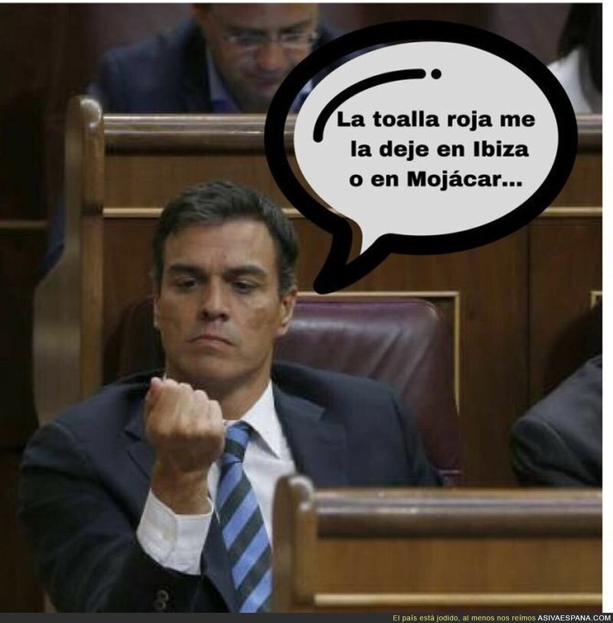 Mientras tanto, Pedro Sánchez...